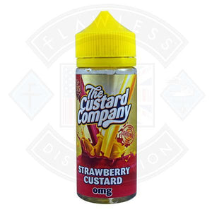 The Custard Company - Strawberry Custard 0mg 100ml Shortfill