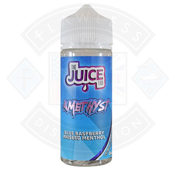 The Juice Lab Amethyst- Blue Raspberry Aniseed Menthol 0mg 100ml Shortfill
