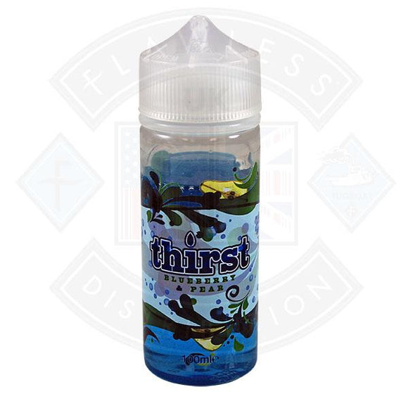 thirst Blueberry & Pear 100ml 0mg Shortfill E-liquid