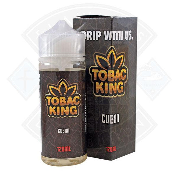 Tobac King Cuban 0mg 100ml Shortfill E-Liquid