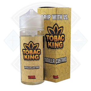 Tobac King Vanilla Custard 0mg 100ml Shortfill E-Liquid