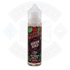 Twelve Monkeys (Circle of Life Series) - Queen Soko 0mg 50ml Shortfill e-liquid
