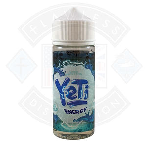 Yeti Ice Cold Energy 0mg 100ml Shortfill E-Liquid