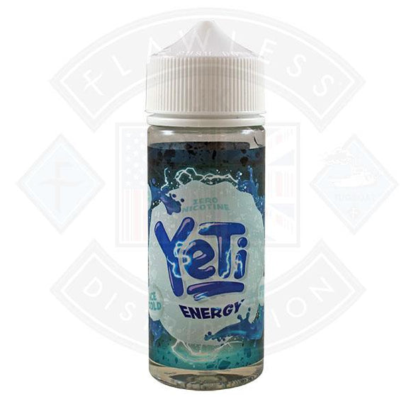 Yeti Ice Cold Energy 0mg 100ml Shortfill E-Liquid