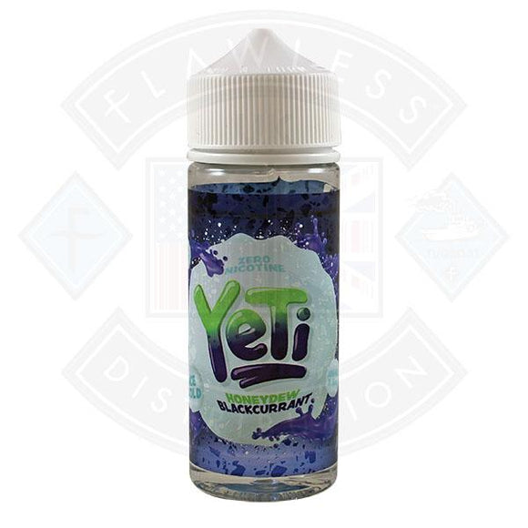 Yeti Ice Cold Honeydew Blackcurrant 0mg 100ml Shortfill E-Liquid