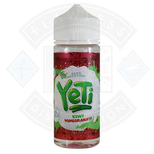 Yeti Ice Cold Kiwi Pomegranate 0mg 100ml Shortfill E-Liquid