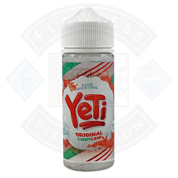 Yeti Original Candy Cane 0mg 100ml Shortfill E-Liquid