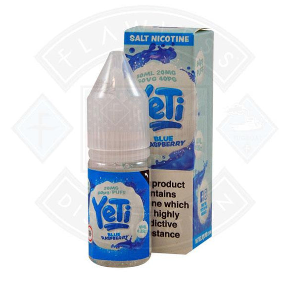 Yeti Salt - Blue Raspberry 10ml E Liquid