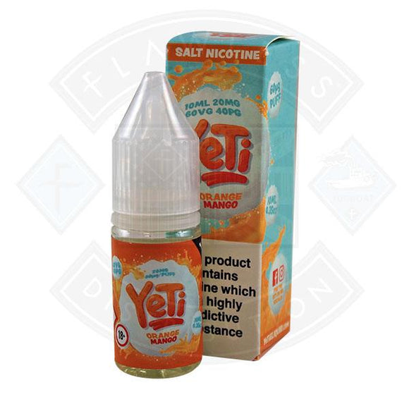 Yeti Salt - Orange Mango 10ml E Liquid