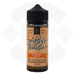 Yorkshire Barista Caramel Latte 0mg 100ml Shortfill