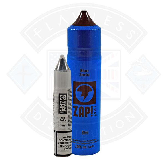 Zap! Blue Soda 50ml 0mg Shortfill E-Liquid