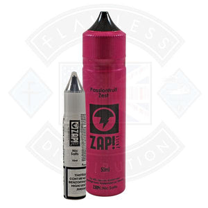 Zap! Passionfruit Zest 50ml 0mg Shortfill E-Liquid