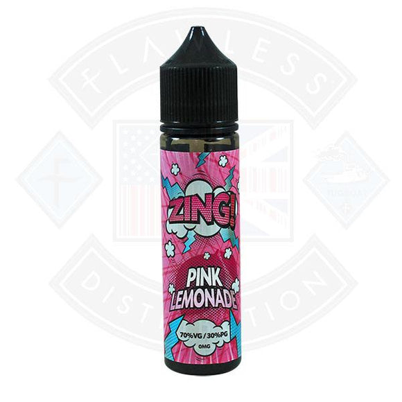 Zing! Pink Lemonade 0mg 50ml Shortfill