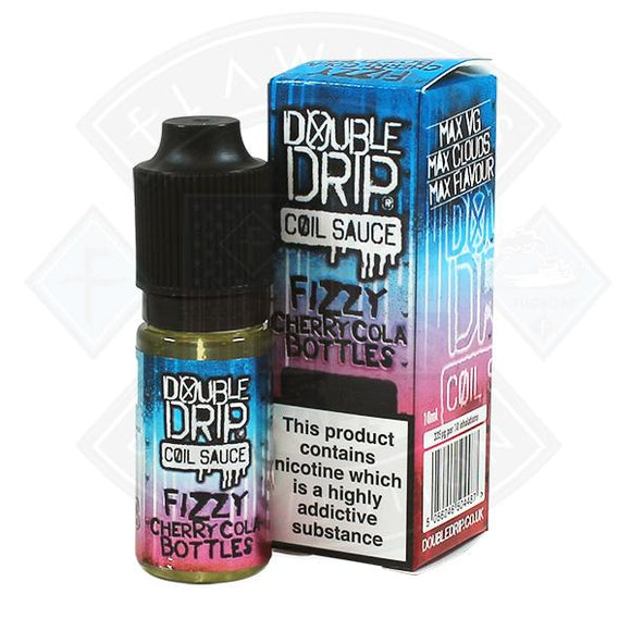 Double Drip Fizzy Cherry Cola Bottles TPD Compliant - 10ml