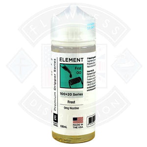 Element Eliquid Frost 0mg 100ml Shortfill