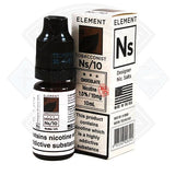 Element Eliquid Chocolate Tobacco Nic Salt 10ml