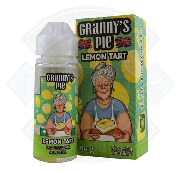 Tasty Flavors Granny's Pie - Lemon Tart 0mg 100ml Shortfill