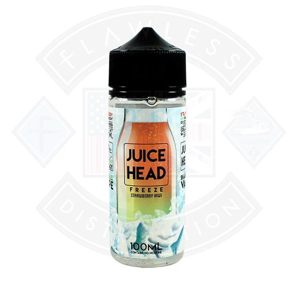 Juice Head Freeze Strawberry Kiwi 0mg 100ml Shortfill