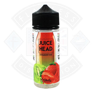 Juice Head Shake and Vape Strawberry Kiwi 0mg 100ml Shortfill