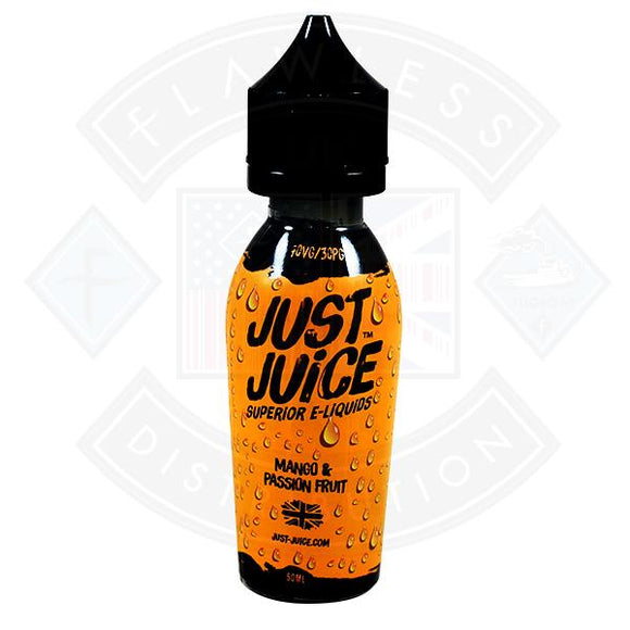 Just Juice Mango Passion Fruit 50ml 0mg Shortfill e-liquid