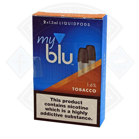 My Blu Liquid Tobacco PODS 1.5ml 2packs