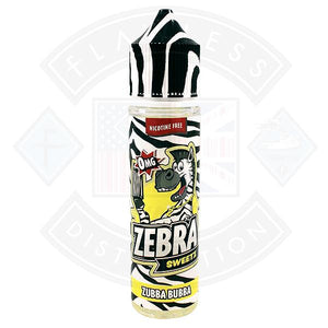 Zebra Sweetz - Zubba Bubba 0mg 50ml Shortfill