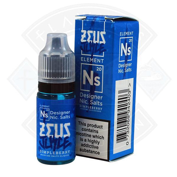 Zeus Juice - Nic Salt Dimpleberry 10ml 20mg E Liquid